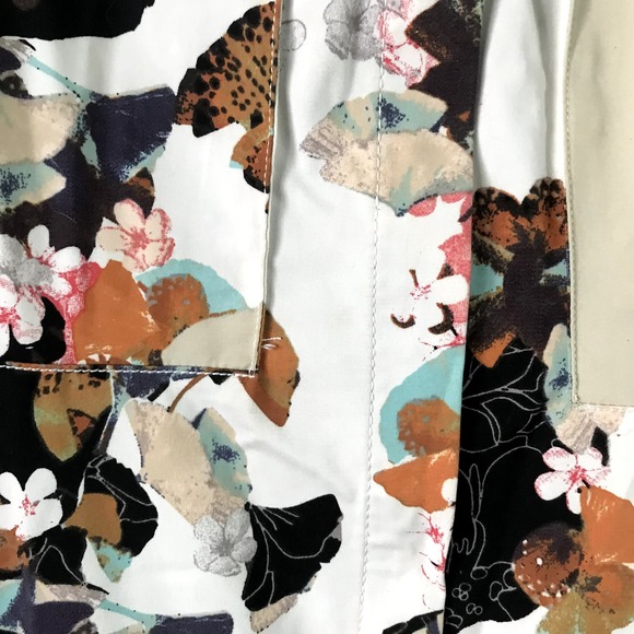 The Floral Zip-Front Shirt Dress - 3.1 Phillip Lim Target EUC Small - Picture 13 of 13